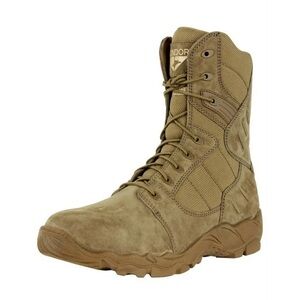 Condor Mens  Gordon Combat  Zip Coyote Brown  Tactical Boots Sz 13 US